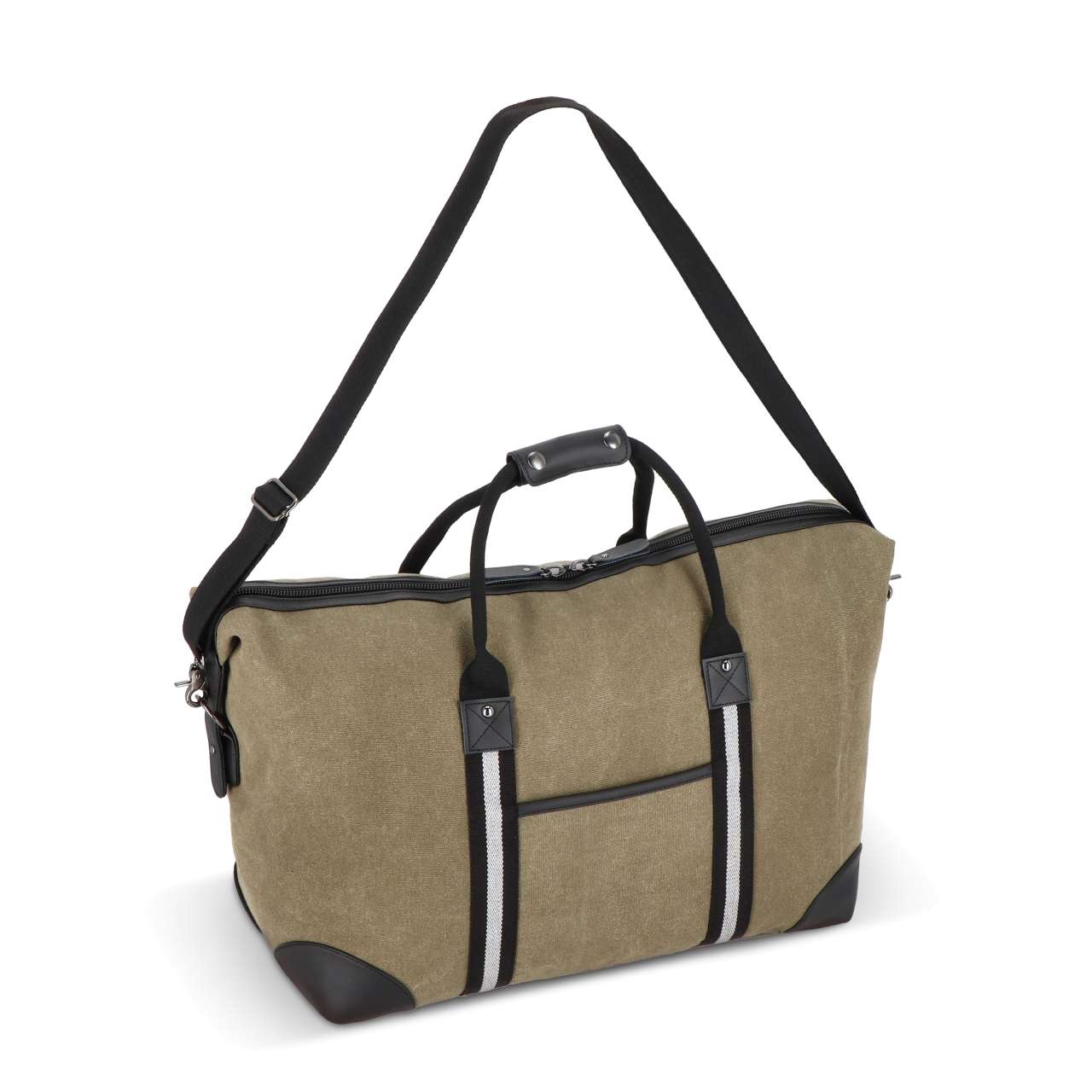Weekender-Tasche aus recyceltem Baumwoll-Canvas Harper