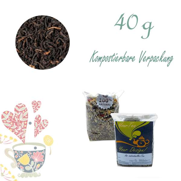 YuboFiT® Ceylon Blatt Decaf Tee