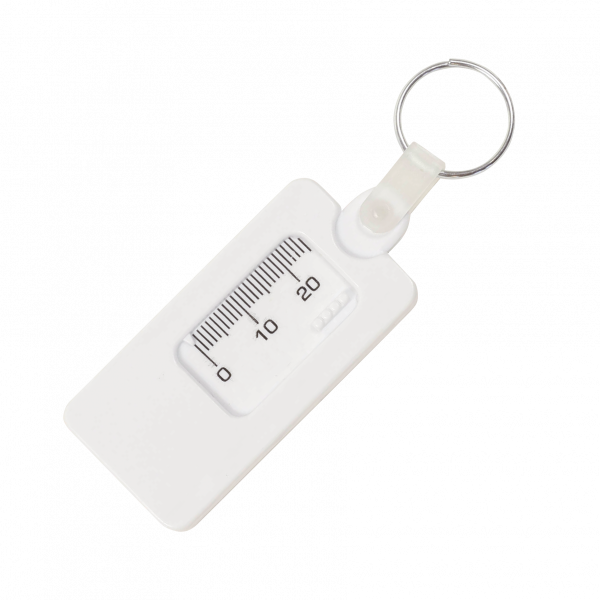 Schlüsselanhänger Reifenprofilprüfer