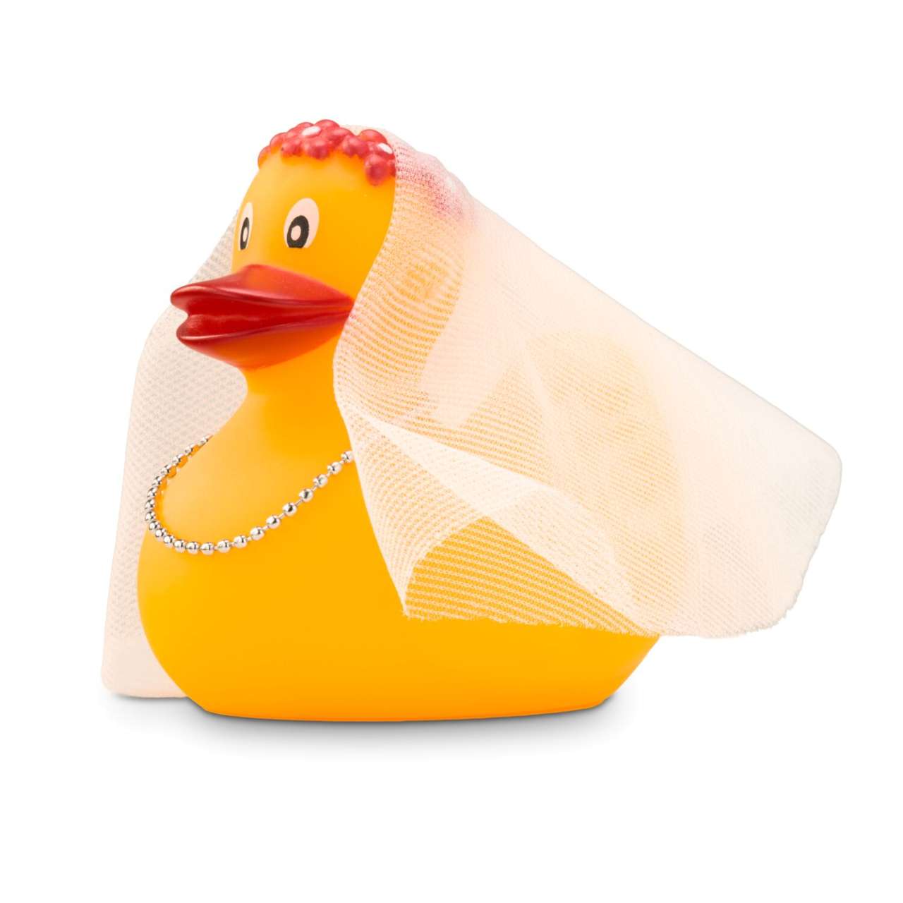 Werbeente Bonnie Braut Mini, ca. 6 cm