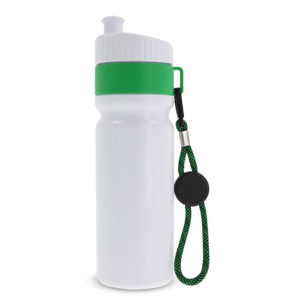 Sportflasche mit Rand und Kordel 750ml