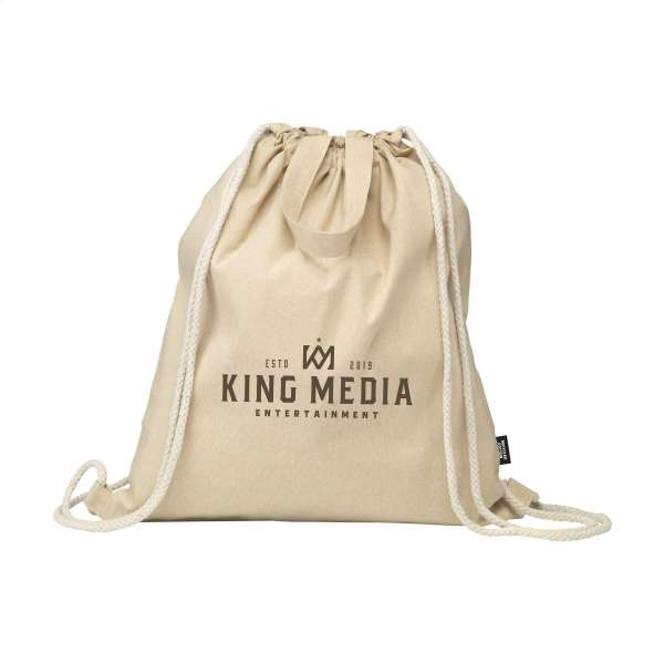 GRS Recycled Cotton PromoBag Plus (180 g/m²) Rucksack