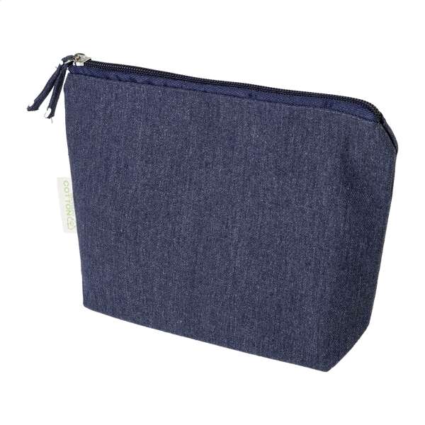Kosmetiktasche aus recycelter Baumwolle Cospex