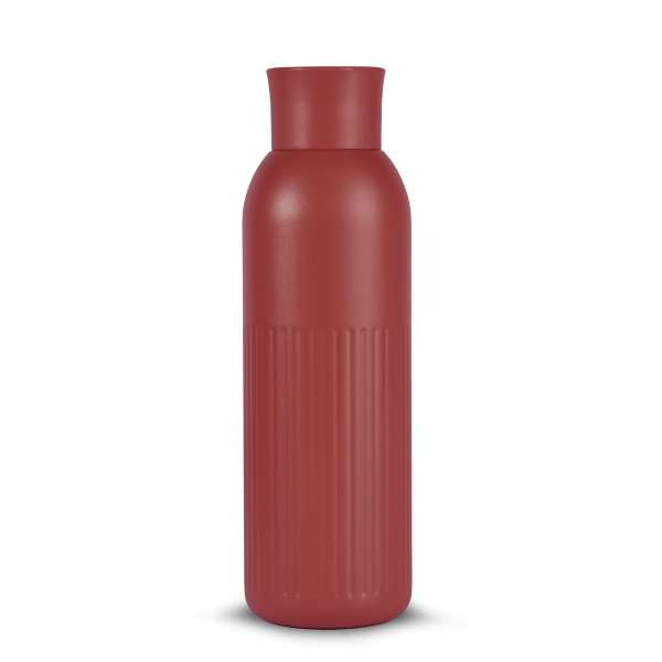 Sagaform Tekla Push Stahlisolierflasche mit Druckverschluss (recycelt) 500 ml