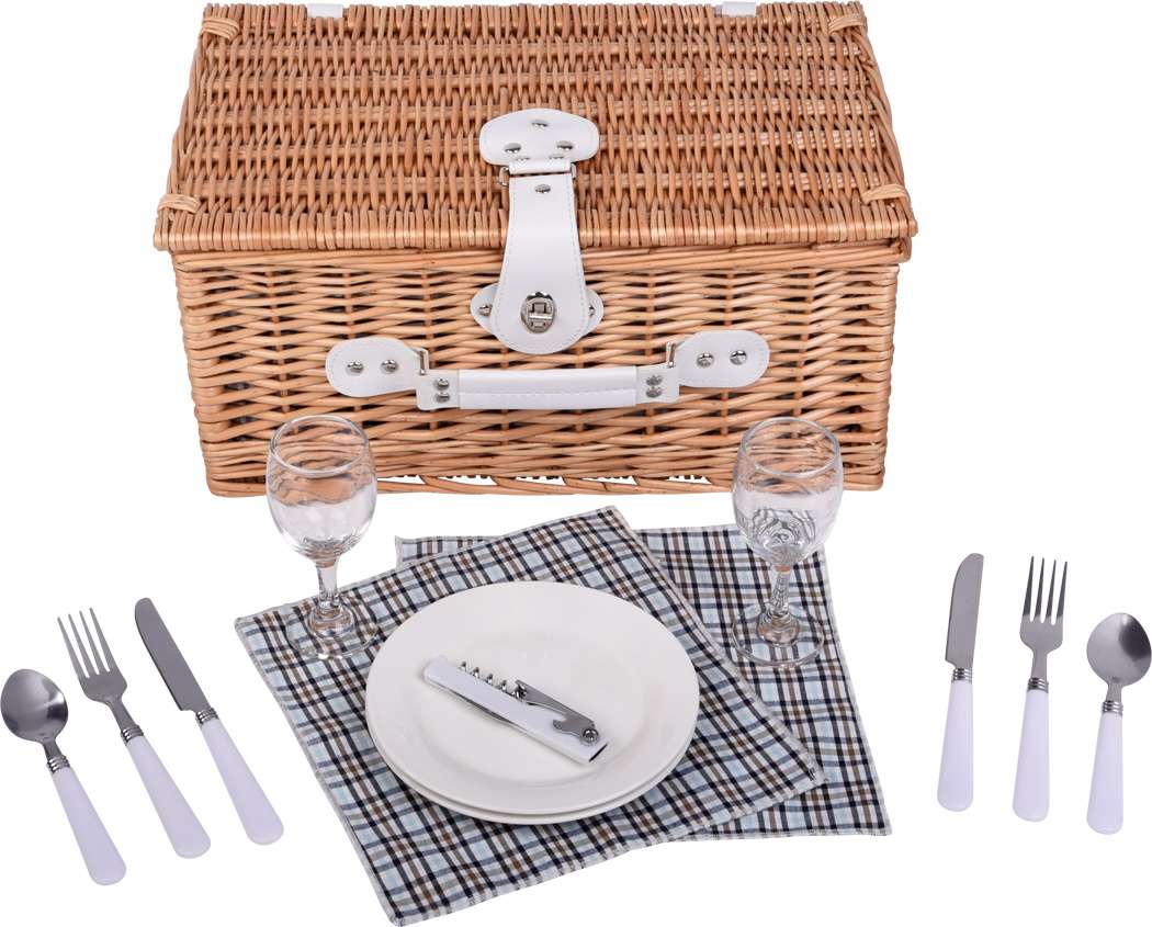 Weiden-Picknickkorb KINGS PARK