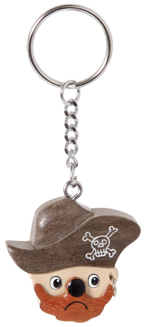 Schlüsselanhänger Piraten, sortiert