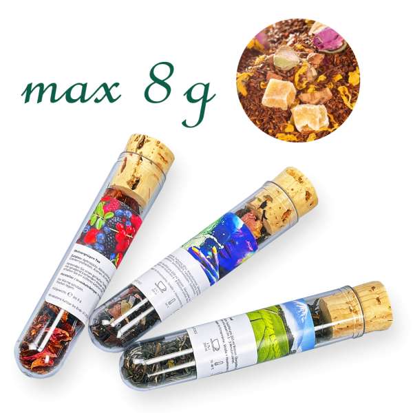 YuboFiT® Rotbuschtee GRANATAPFEL-HIMBEERE