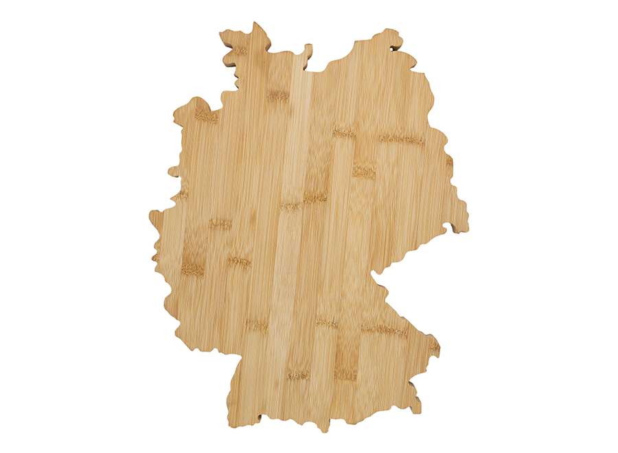 Schneidebrett 'Bundesbrett' aus Bambus
