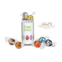 Etikett Frohe Ostern - EierReihe, Weiß