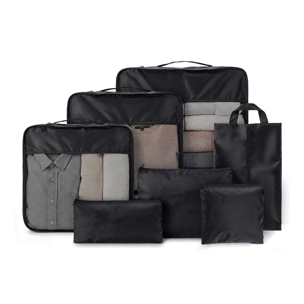 Reiseorganizer-Set Packio | Recycelt | 7 St.