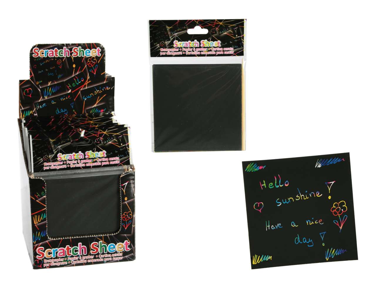 Kratzpapier Colourful