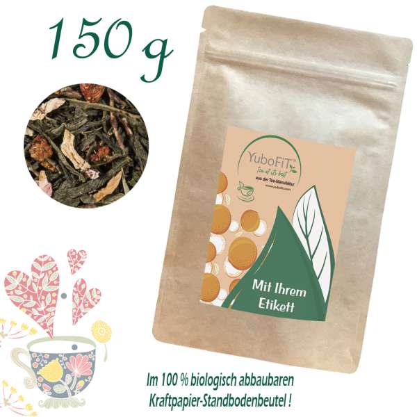 YuboFiT® Blutrote Rose Tee