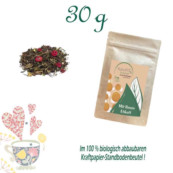 YuboFiT® YuboFiT® Weißer Tee Goji-Cranberry-Granatapfel