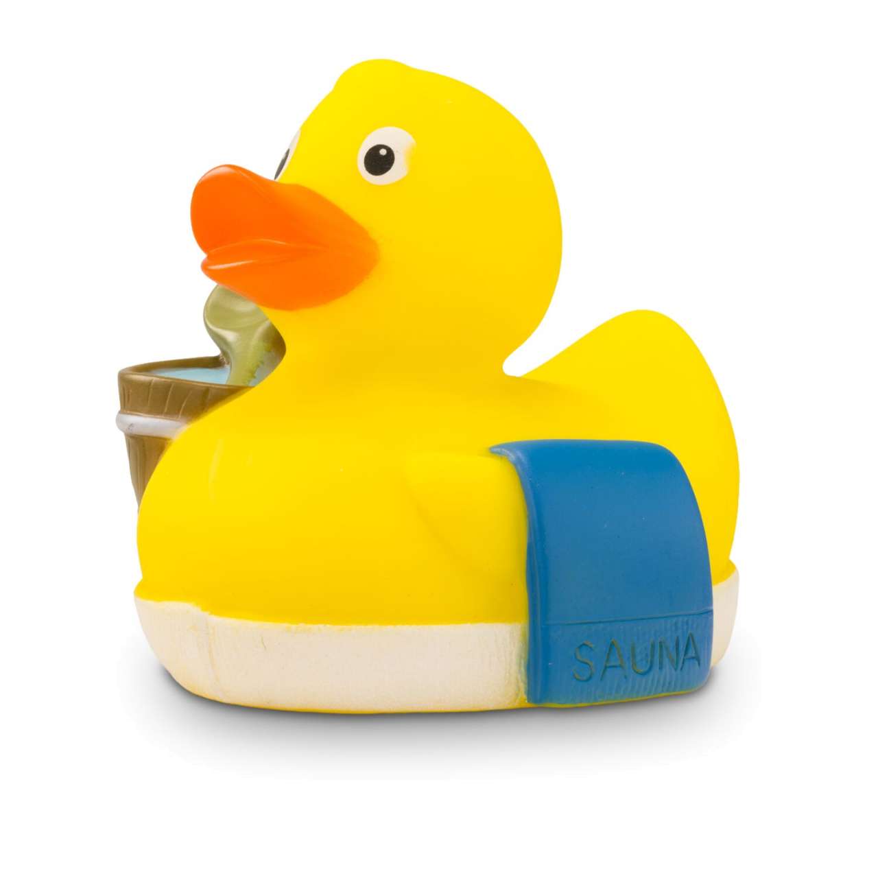 Werbeente Sandy Sauna