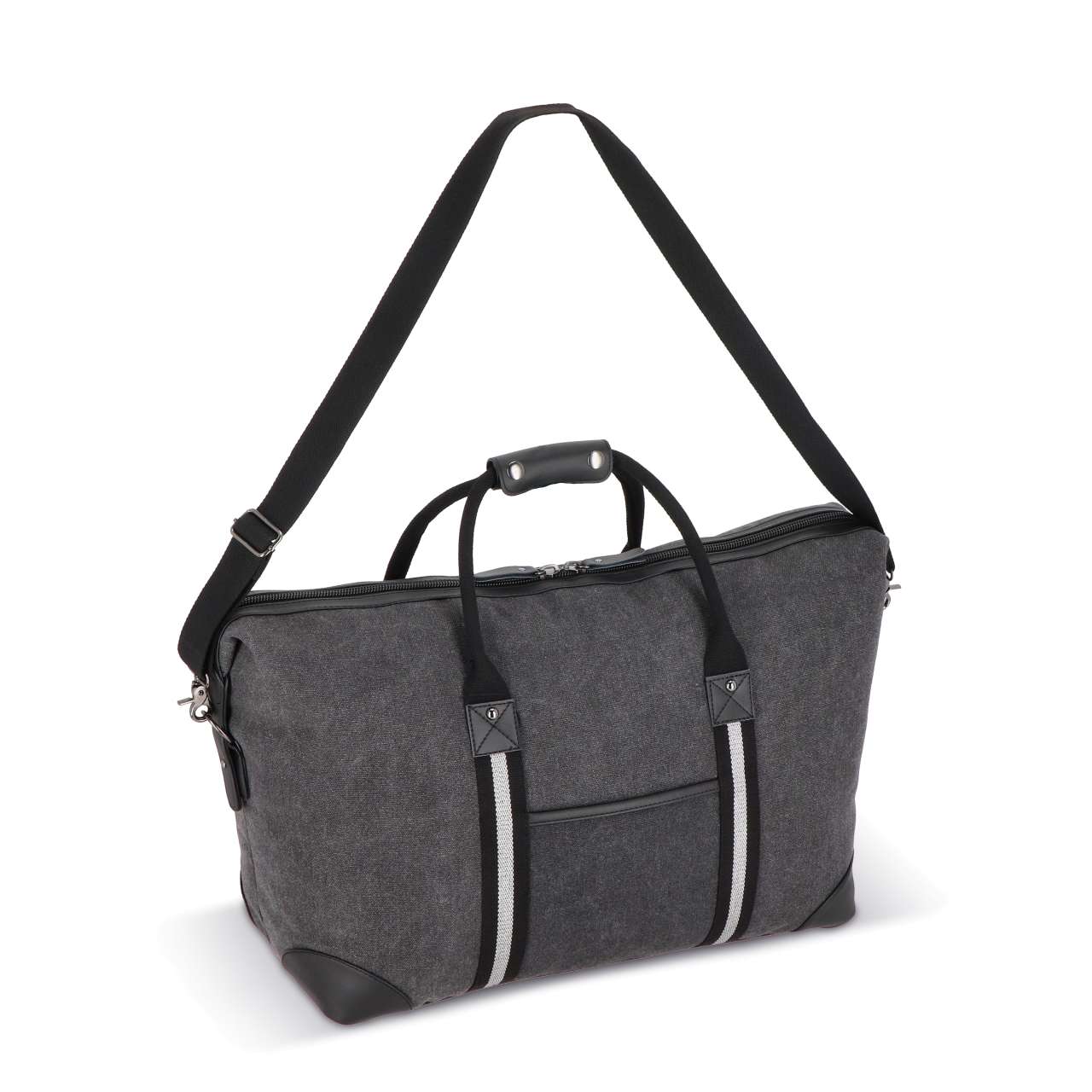 Weekender-Tasche aus recyceltem Baumwoll-Canvas Harper