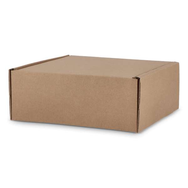 Individuell gestalteter Geschenkkarton 24.3 x 24.3 x 9.9 cm