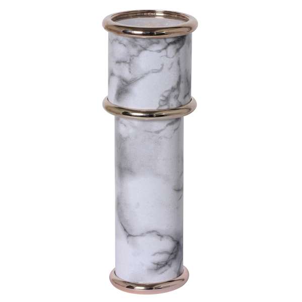 Drehkappen-Kaleidoskop 16,5 cm Marmor-Design