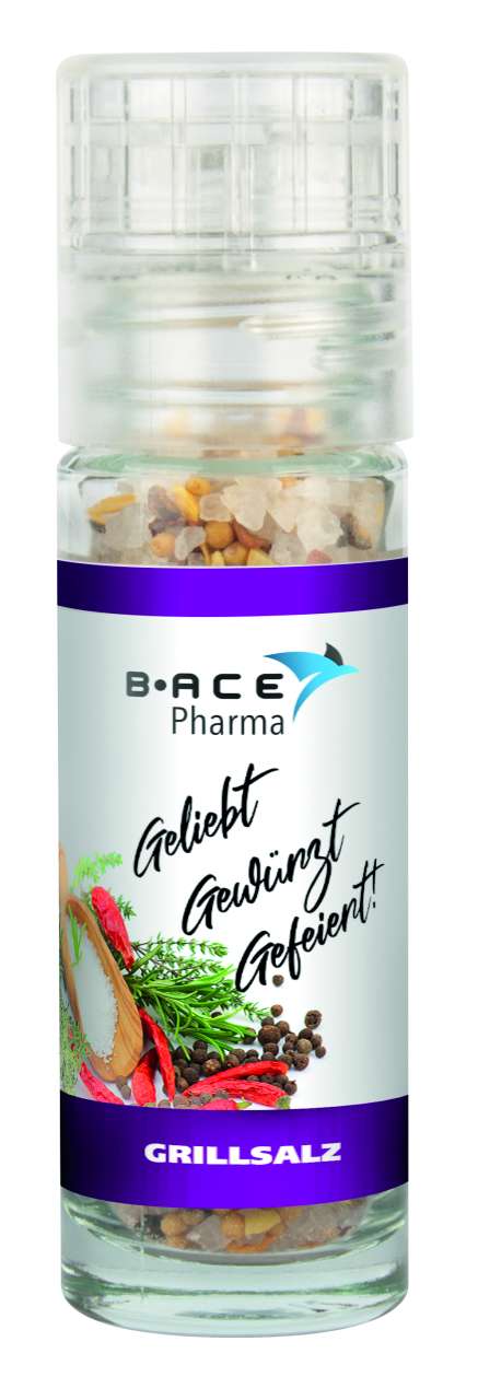 Grillsalz in Gewürzmühle Mini