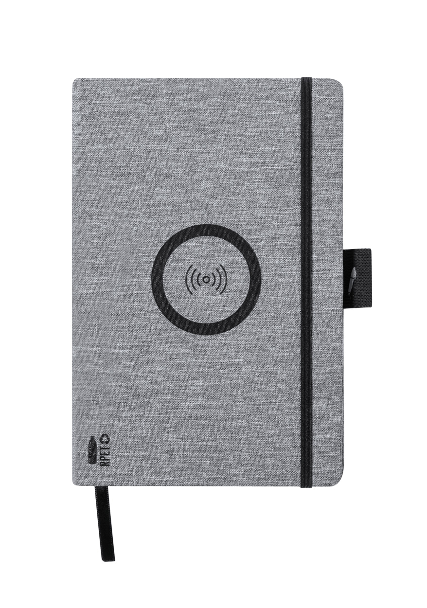 Notizbuch mit Wireless-Charger Charbuk