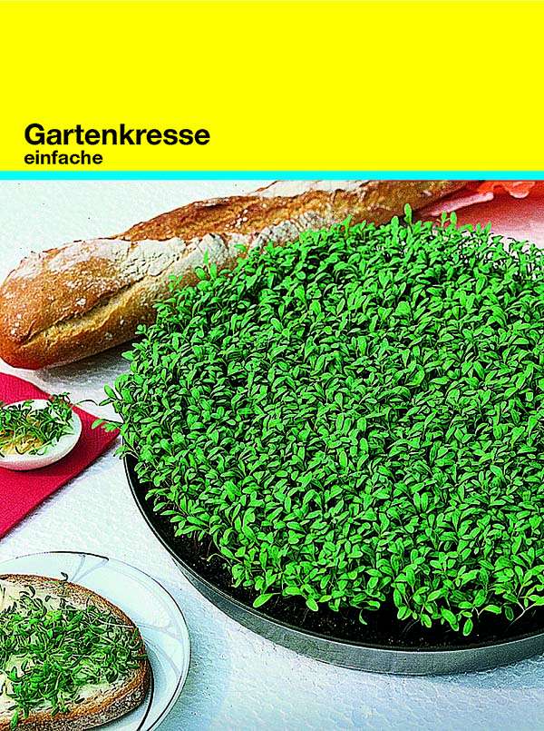 Samentütchen Kresse 82 x 114 mm