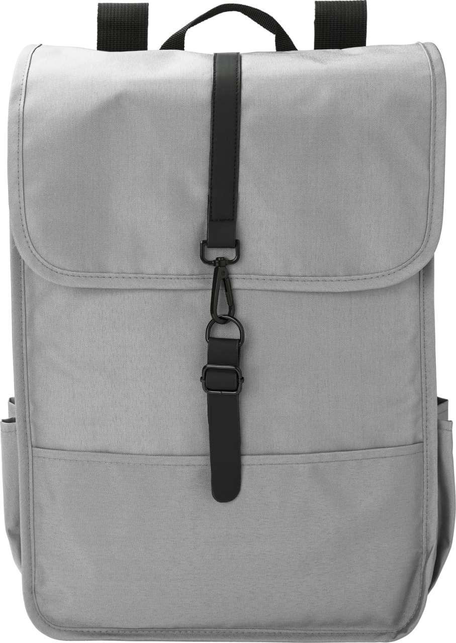 RPET Polyester (300D) Rucksack mit Lasche Lyric