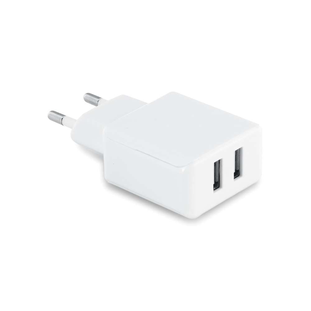 REDI USB-Adapter aus ABS mit 2 Ausgängen