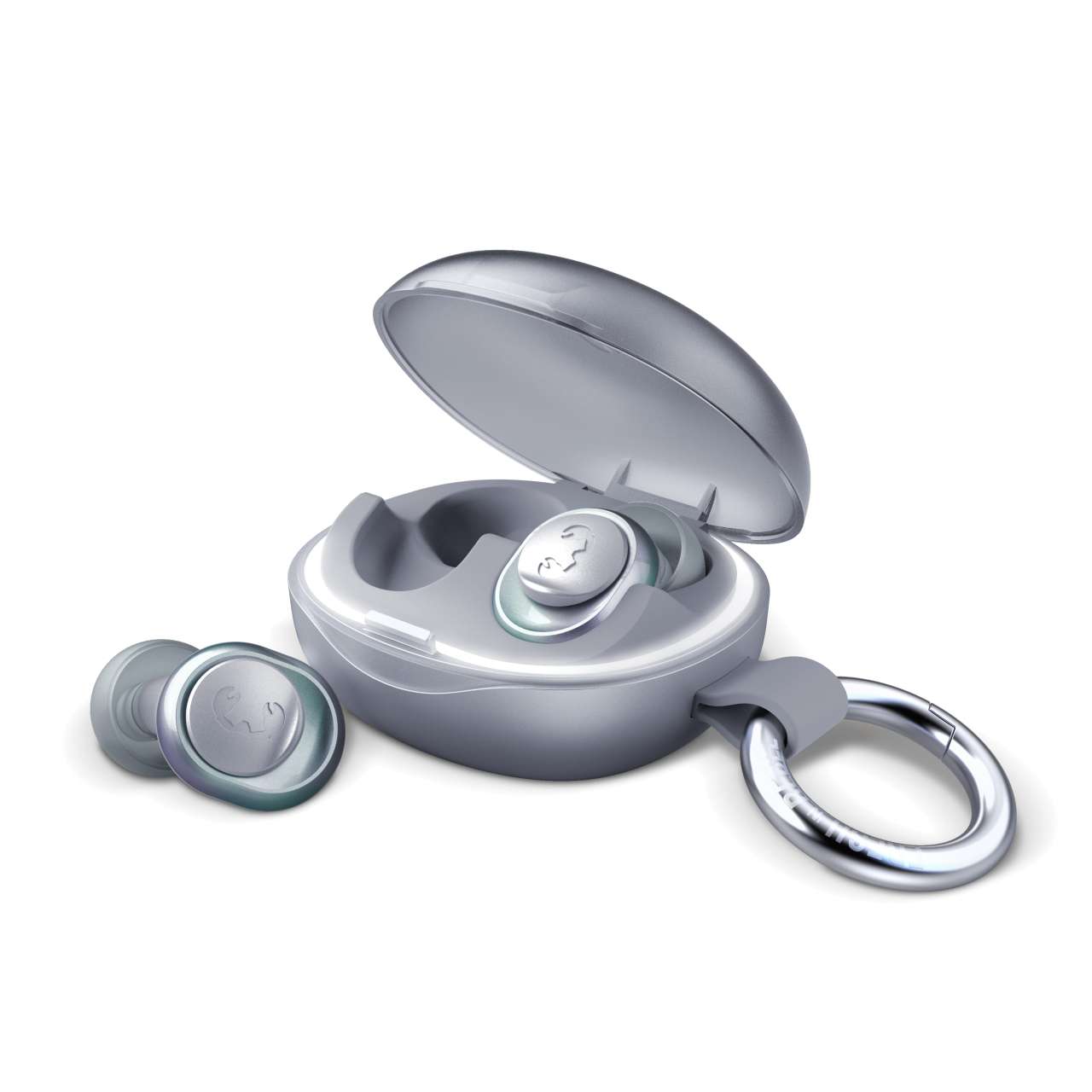 Fresh 'n Rebel Pearls Radiant Festival Ohrstöpsel – Zertifizierter Gehörschutz – Case mit Tracker
