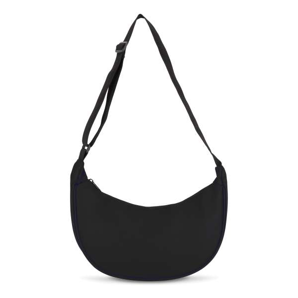 PU-beschichtete R-PET 600D Halbmond-Tragetasche
