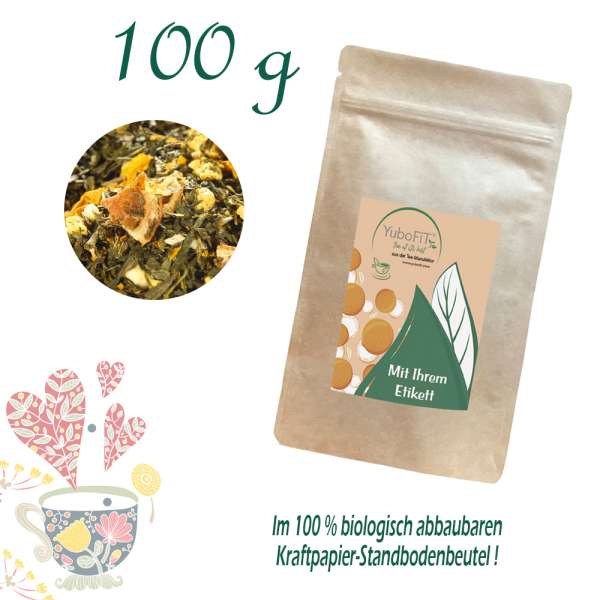 YuboFiT® Sencha Tee FOLLOW THE GREEN MASTER