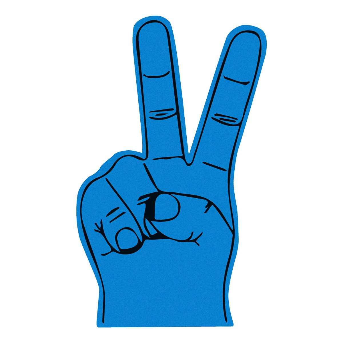 Winkehand aus Schaumstoff VICTORY