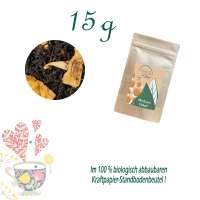 Standbodenbeutel Mini, Kraftpapier, Inhalt 15 g