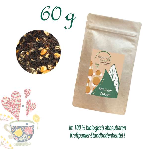 YuboFiT® Schwarzer Tee DON'T STOP THAT NOUGAT