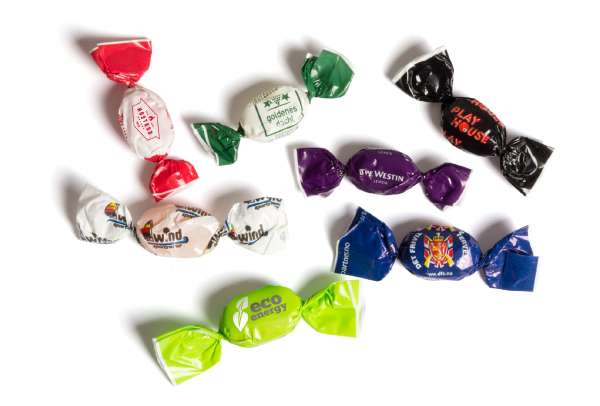 5 g Bonbons im Werbewickler