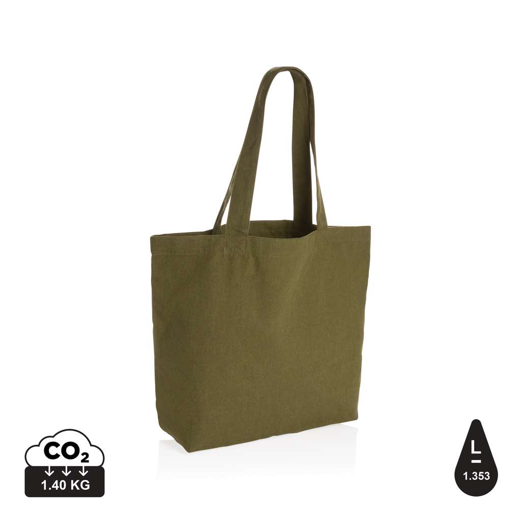 Impact Aware™ 240g / m² rcCanvas Shopper + Tasche, ungefärbt