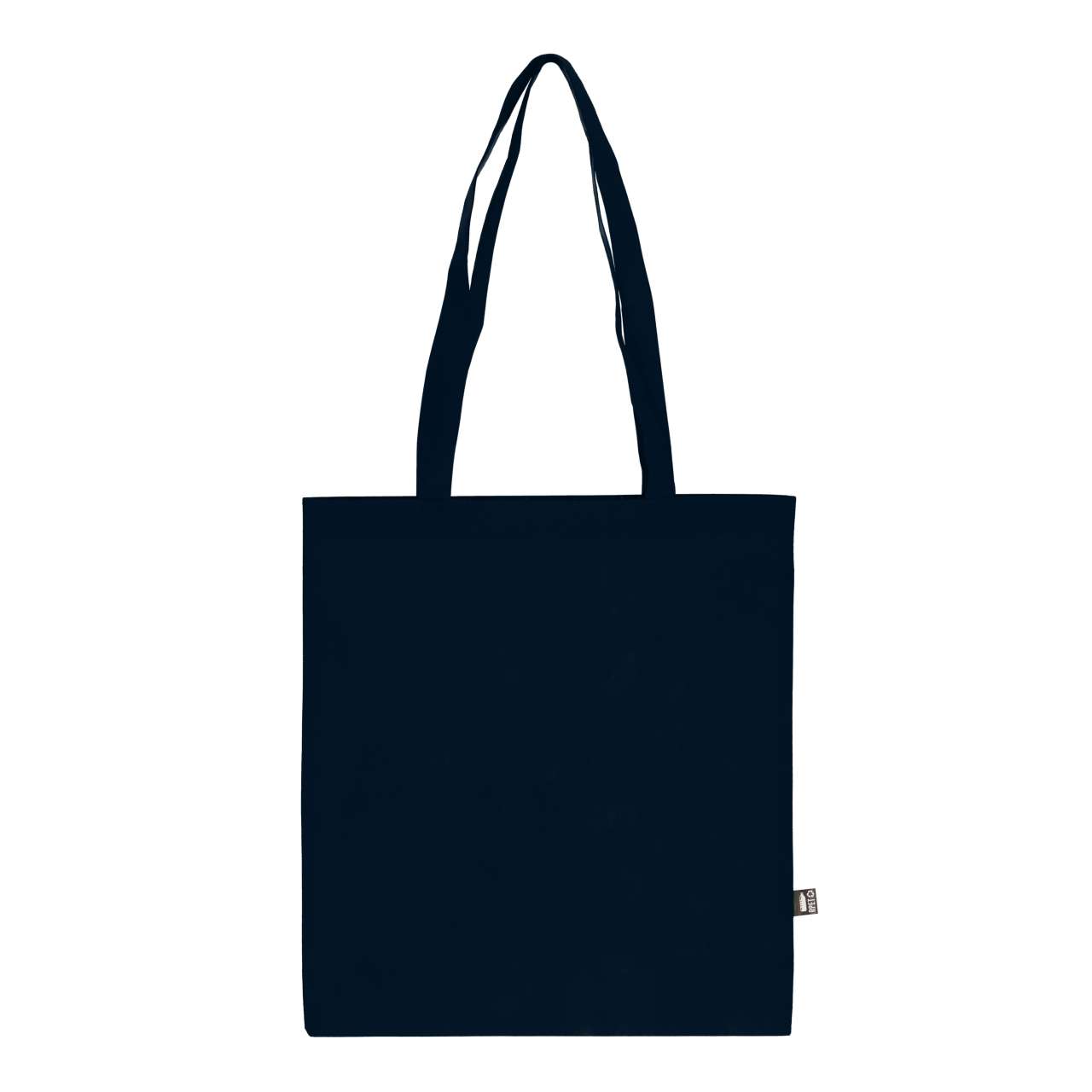 R-PET Tragetasche aus Non Woven mit langen Griffen 38 x 42cm 75g / m²