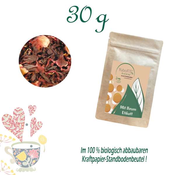 YuboFiT® Hibiskusblüten-Tee