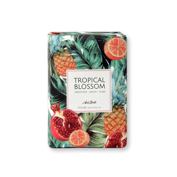 TROPICAL BLOSSOM Mit Olivenöl angereicherte Seifen (160 g)