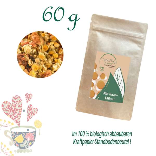 YuboFiT® Früchtetee ZIMT-APFEL mit KAMILLE