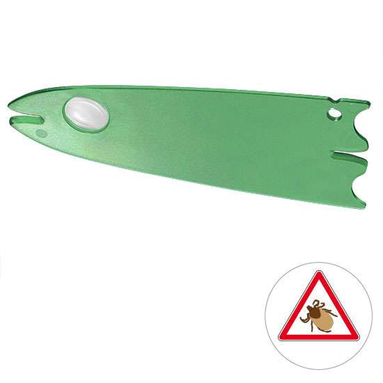 Zeckenentferner mit Lupe 