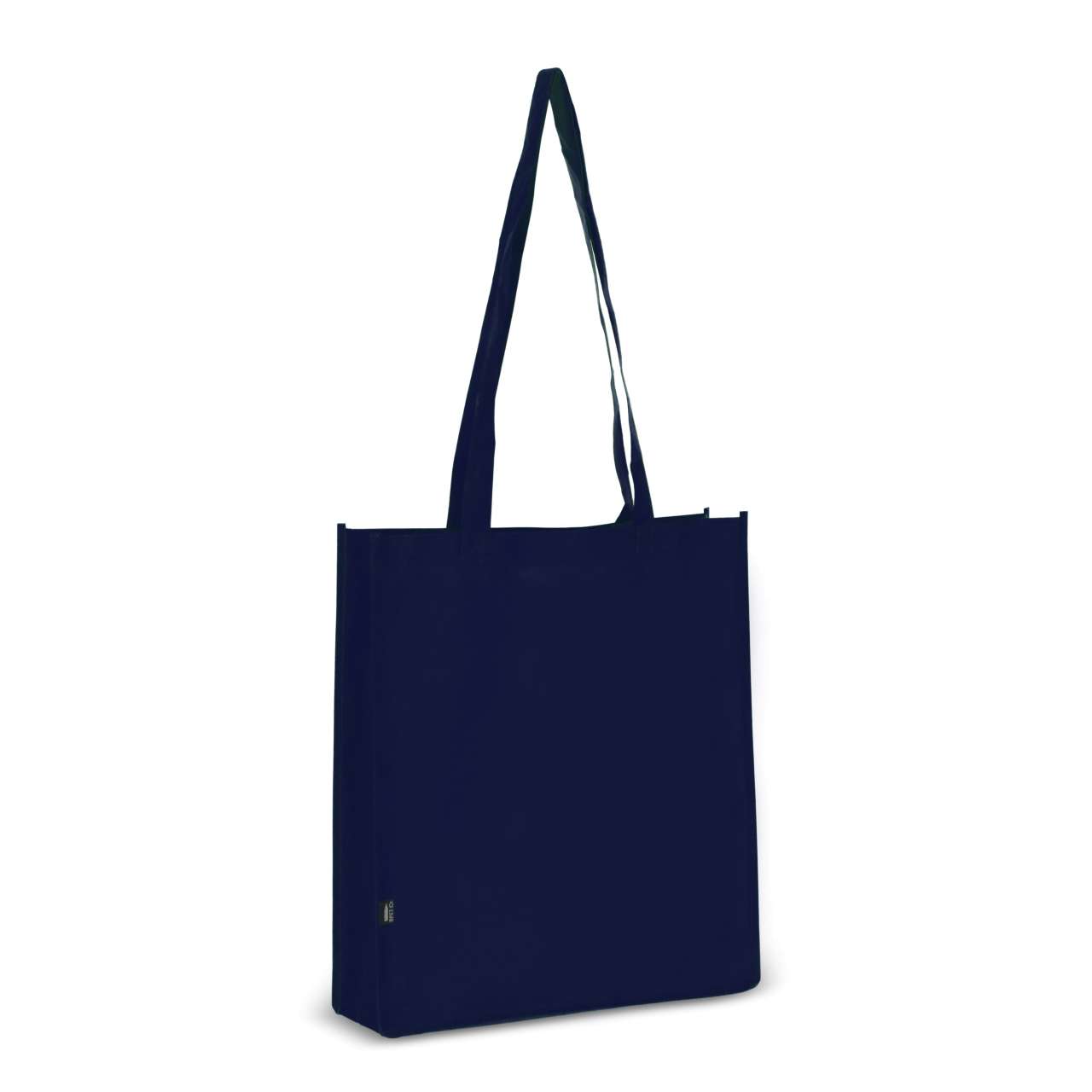 R-PET Tragetasche aus Non Woven 38 x 9 x 42cm 75g / m²
