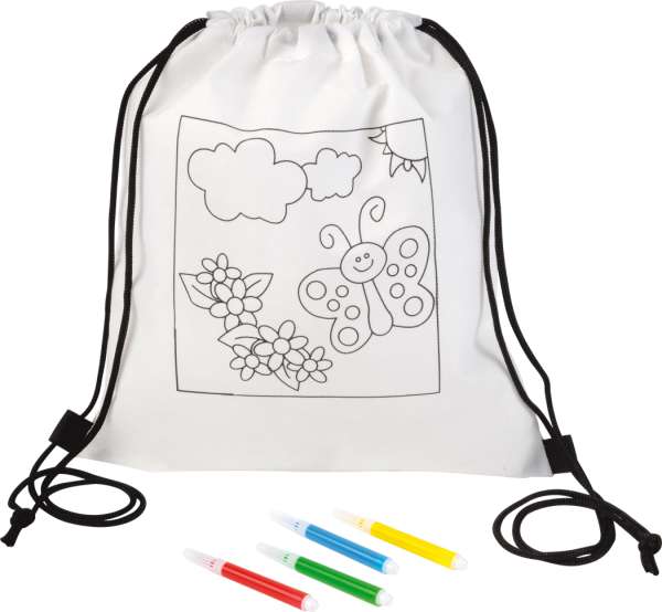Turnbeutel zum Bemalen COLOURFUL HOBBY