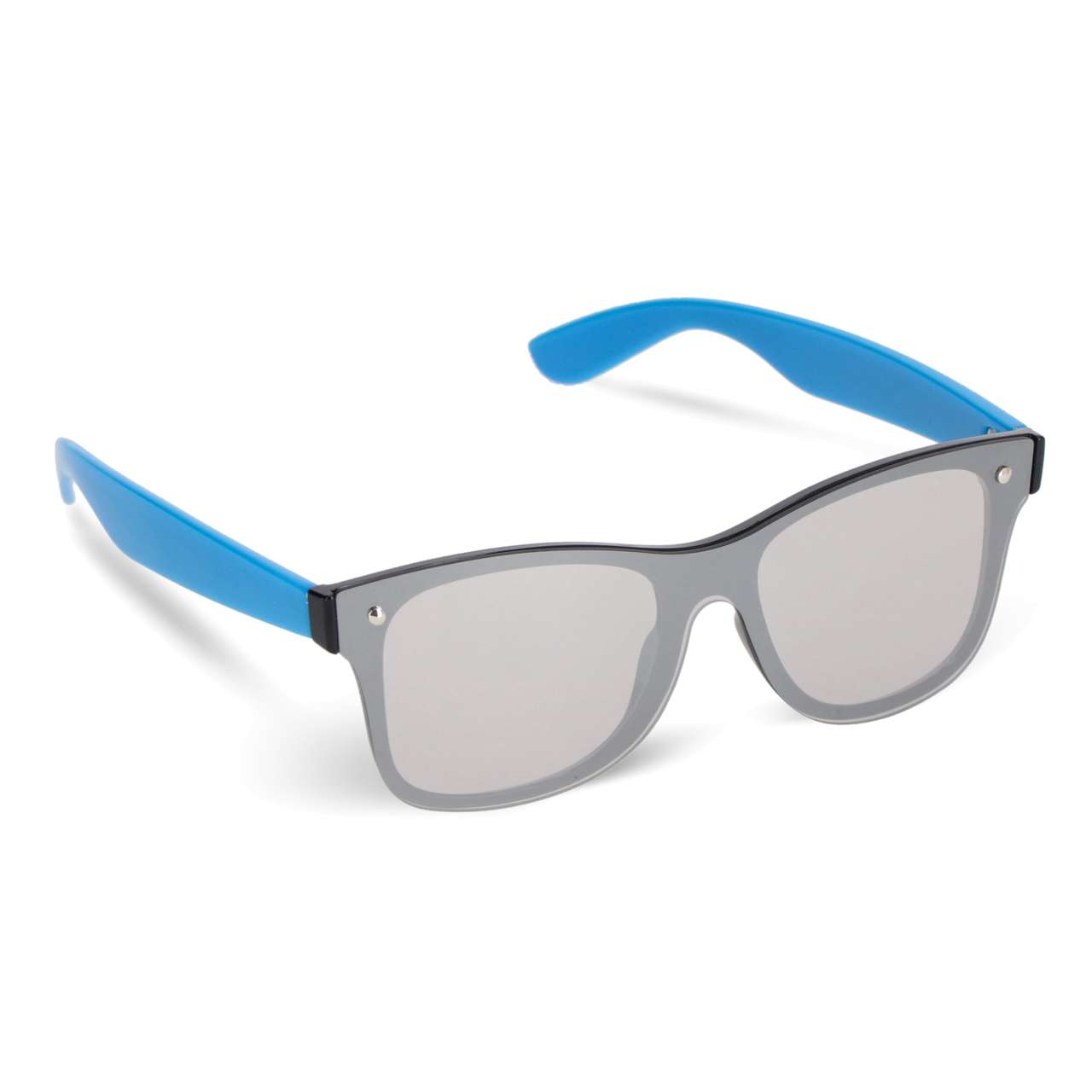 Justin R-PC Sonnenbrille mit verspiegelten Uni-Gläsern UV400