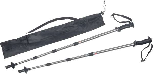 Ausziehbare Trekking-Stöcke FIT AND FUN