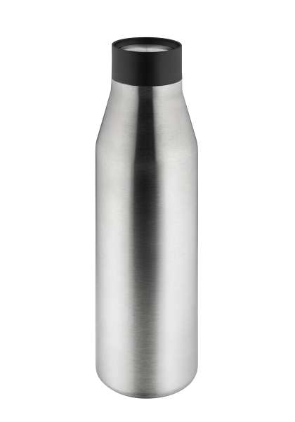 Metmaxx® Thermoflasche "Click'n Go" schwarz