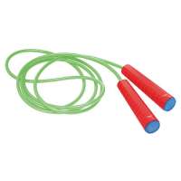 Griff Rot, Deckel Blau, Seil Neongrün