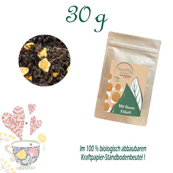 YuboFiT® Schwarzer Tee CARTEL TASK