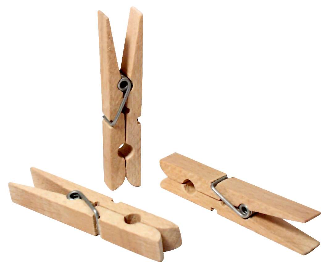 Holzwäscheklammer 70 mm