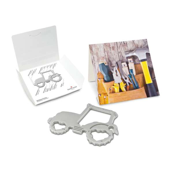 Geschenkartikel: ROMINOX® Key Tool Funktionen) im Motiv-Mäppchen Werkzeug