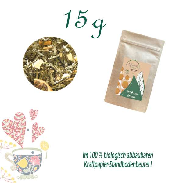 YuboFiT® Grüner Tee Sencha INGWER ZITRONE
