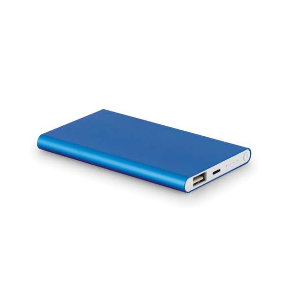 MARCET Powerbank Slim 4'000 mAh aus Recyceltes Aluminium (100% rAL) und Recyceltes ABS (100% rABS)
